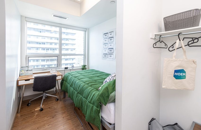 HOEM Student Residence bedroom
