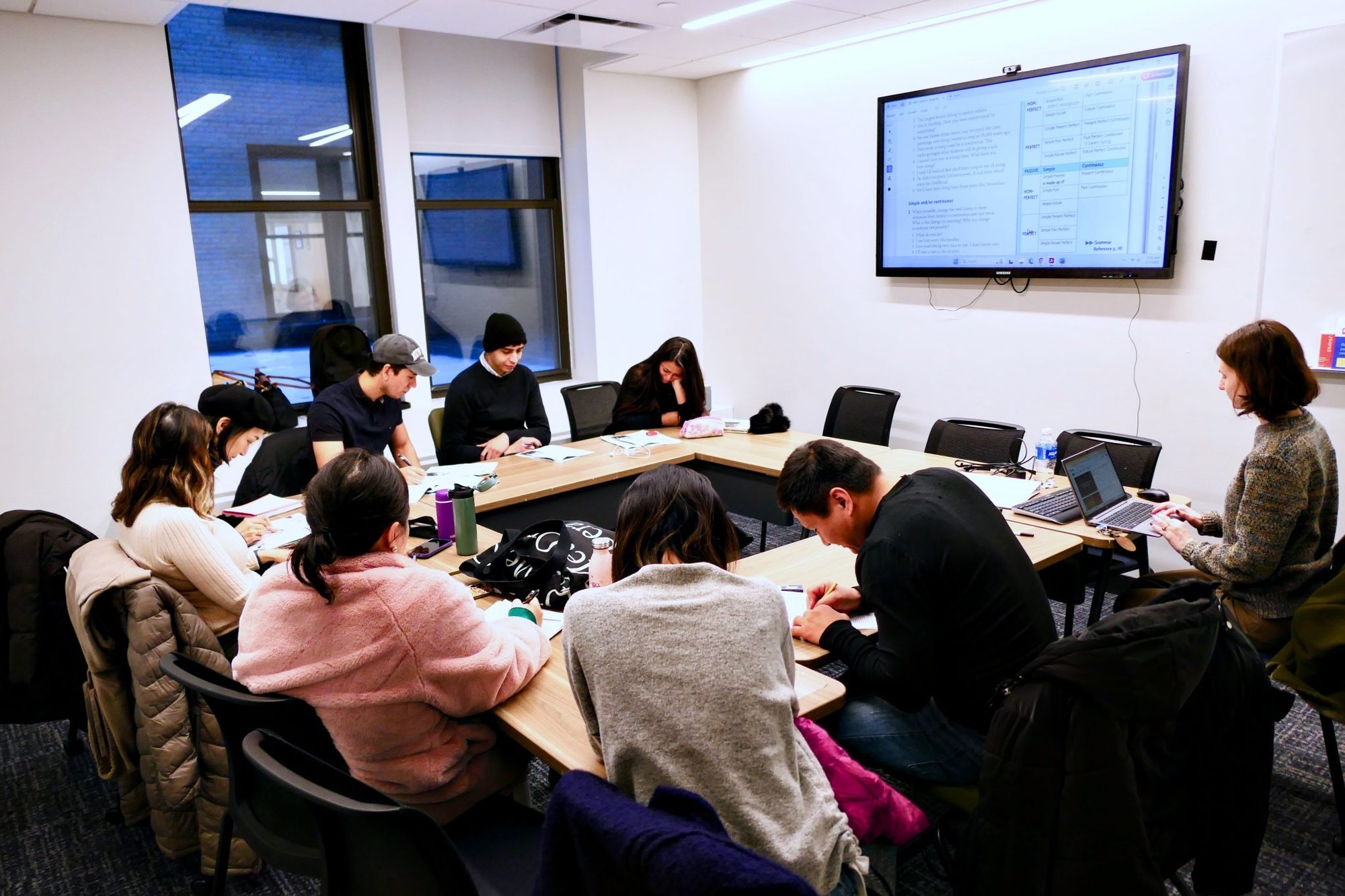 NYC Classroom with students