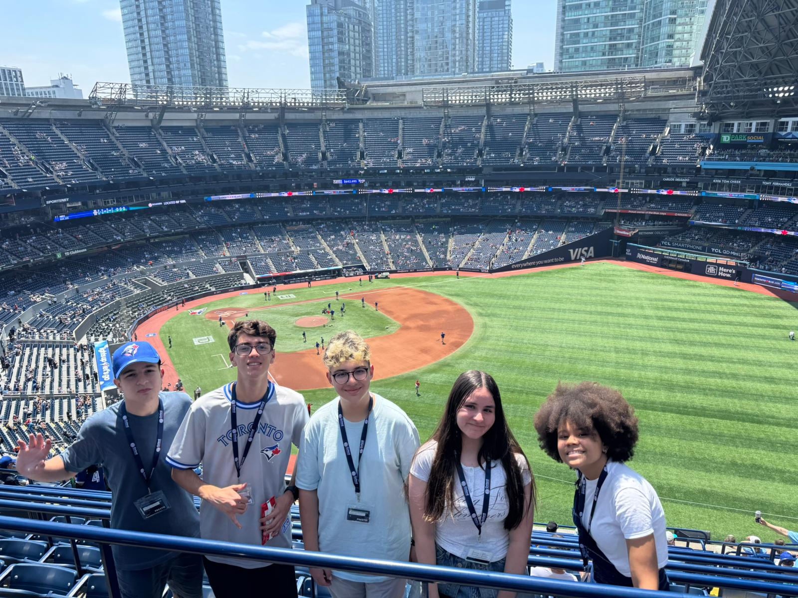 Toronto Bluejays baseball game