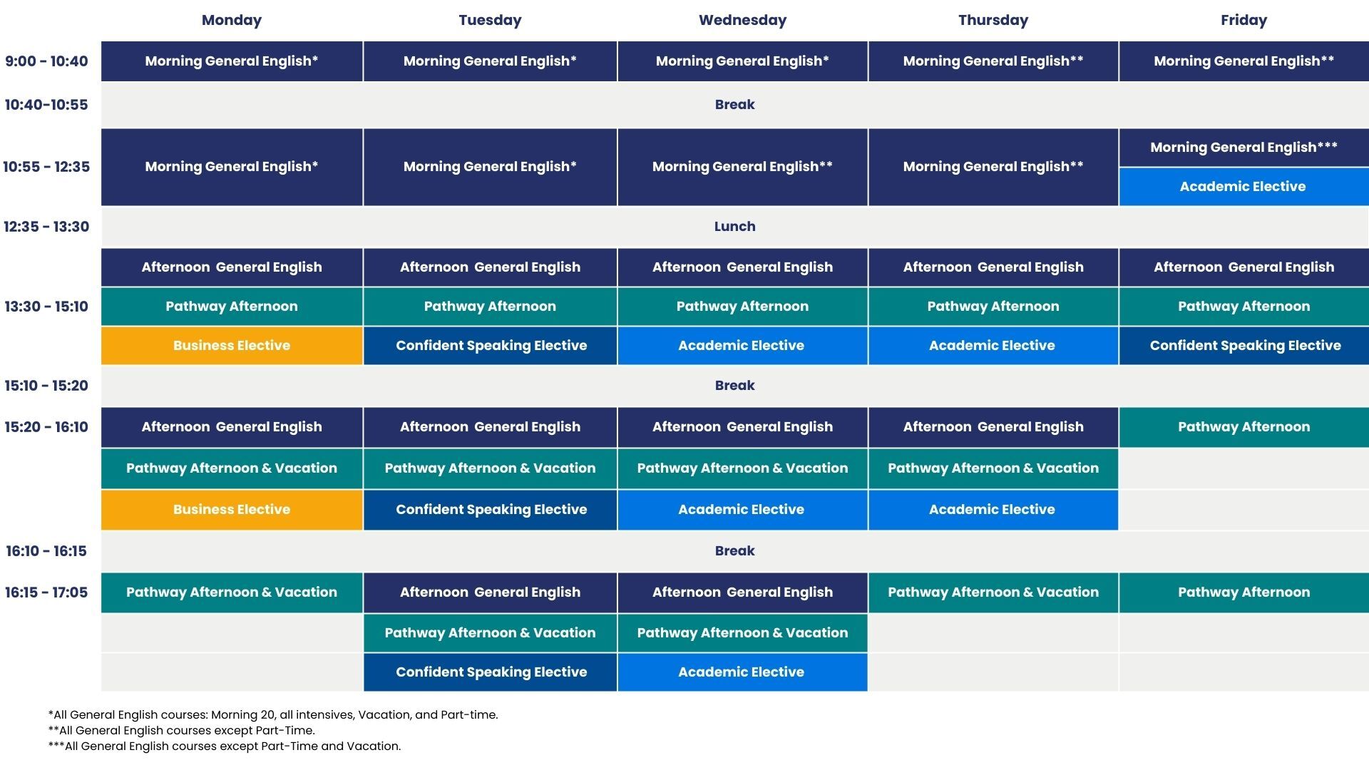 NYC_Sample Class Schedule v2026 NYC_Sample Class Schedule v2026